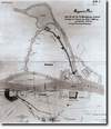 Plán komárňanskej pevnosti z roku 1866.